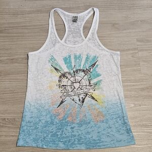 JUNK GYPSY - White Tank Top - Sz XL